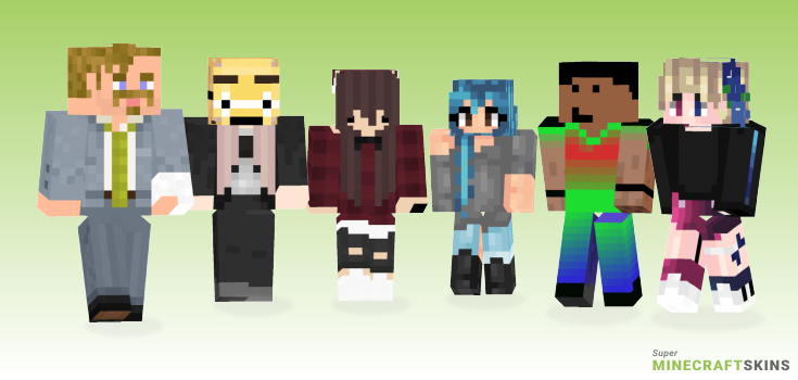 Guys Minecraft Skins - Best Free Minecraft skins for Girls and Boys