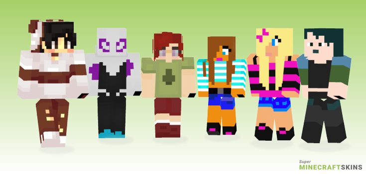 Gwen Minecraft Skins - Best Free Minecraft skins for Girls and Boys