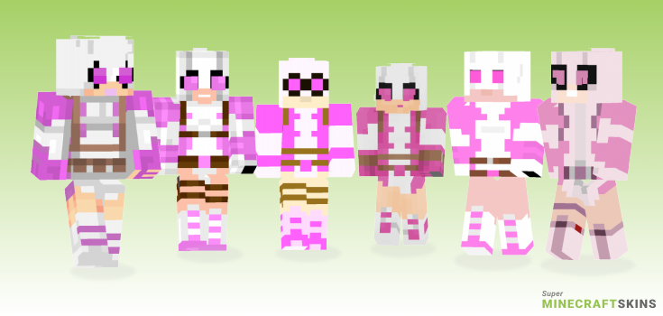 Gwenpool Minecraft Skins - Best Free Minecraft skins for Girls and Boys