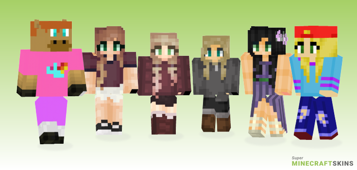 Hailey Minecraft Skins - Best Free Minecraft skins for Girls and Boys