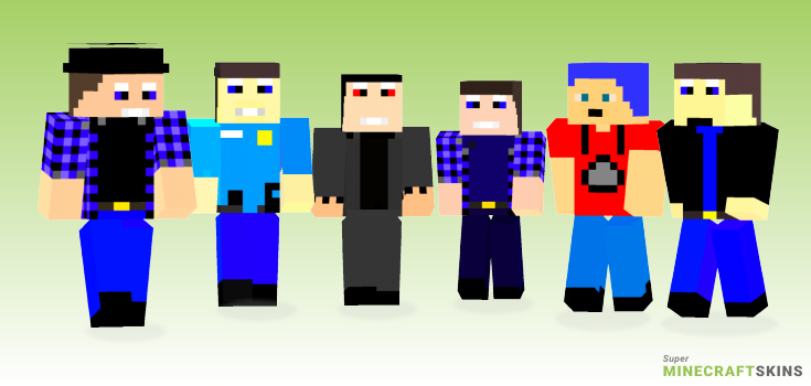 Hamill Minecraft Skins - Best Free Minecraft skins for Girls and Boys