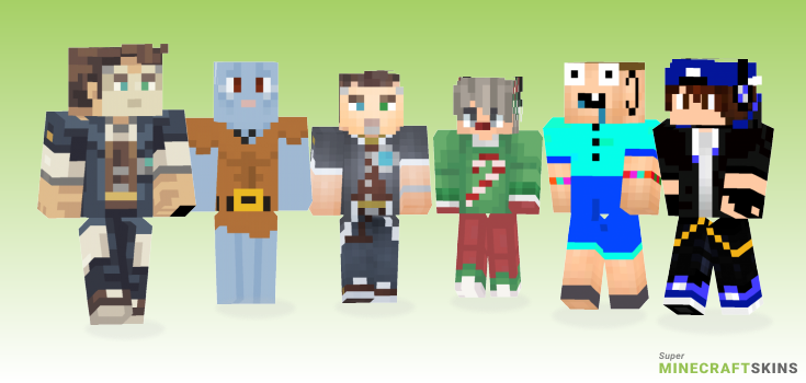 Handsome Minecraft Skins - Best Free Minecraft skins for Girls and Boys