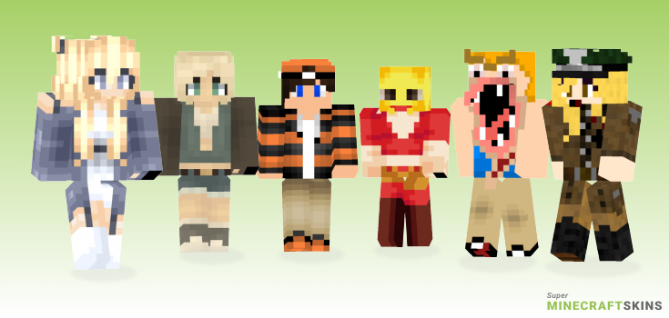 Happened Minecraft Skins - Best Free Minecraft skins for Girls and Boys