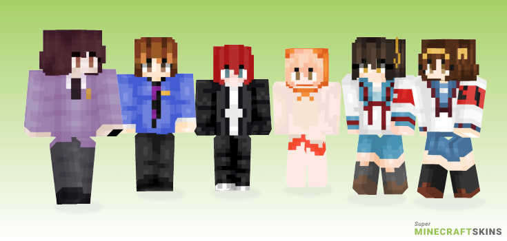 Haruhi Minecraft Skins - Best Free Minecraft skins for Girls and Boys