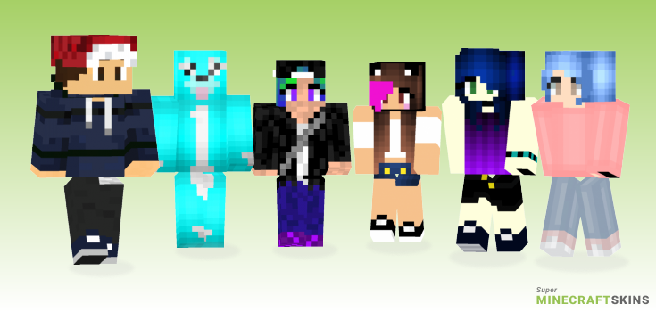 Has Minecraft Skins - Best Free Minecraft skins for Girls and Boys