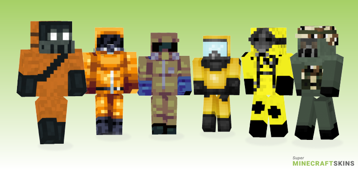 Hazmat suit Minecraft Skins - Best Free Minecraft skins for Girls and Boys