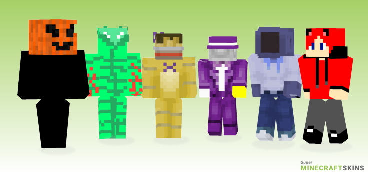 Head Minecraft Skins - Best Free Minecraft skins for Girls and Boys