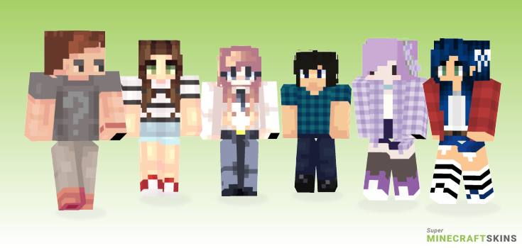 Heck Minecraft Skins - Best Free Minecraft skins for Girls and Boys