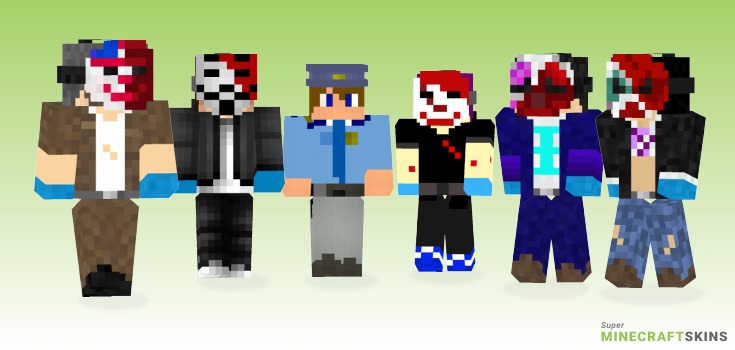 Heistday Minecraft Skins - Best Free Minecraft skins for Girls and Boys