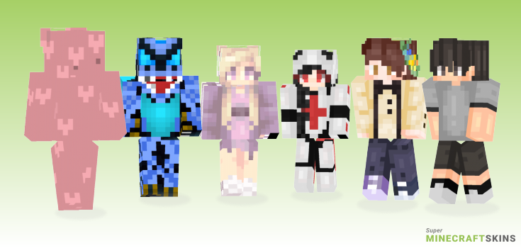 Heres Minecraft Skins - Best Free Minecraft skins for Girls and Boys
