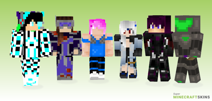 High tech Minecraft Skins - Best Free Minecraft skins for Girls and Boys