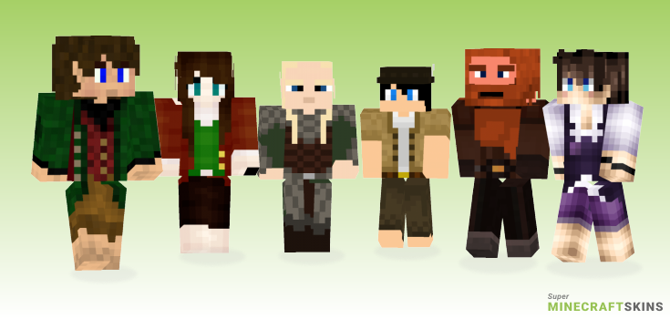 Hobbit Minecraft Skins - Best Free Minecraft skins for Girls and Boys