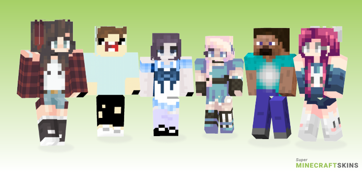 Hole Minecraft Skins - Best Free Minecraft skins for Girls and Boys