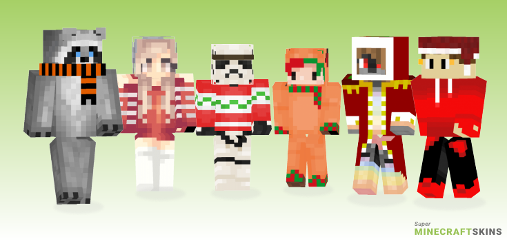 Holiday Minecraft Skins - Best Free Minecraft skins for Girls and Boys