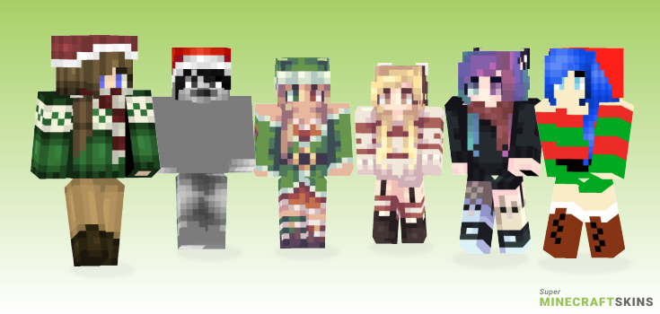Holidays Minecraft Skins - Best Free Minecraft skins for Girls and Boys