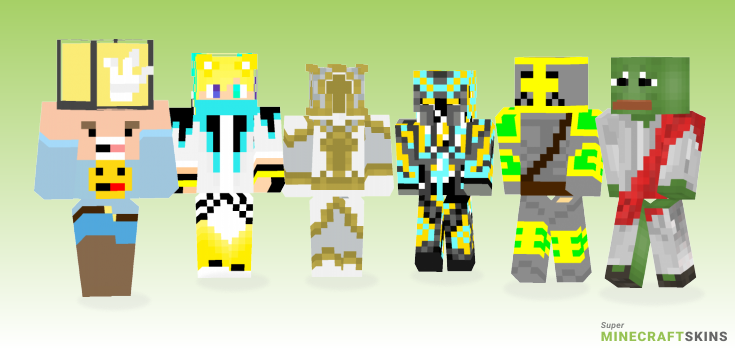 Holy Minecraft Skins - Best Free Minecraft skins for Girls and Boys