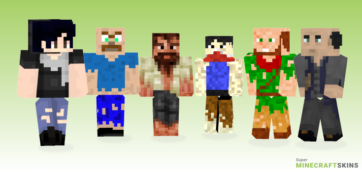 Homeless Minecraft Skins - Best Free Minecraft skins for Girls and Boys