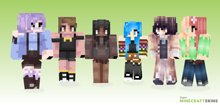 Honestly Minecraft Skins - Best Free Minecraft skins for Girls and Boys