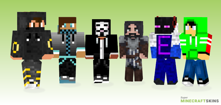 Hoody Minecraft Skins - Best Free Minecraft skins for Girls and Boys