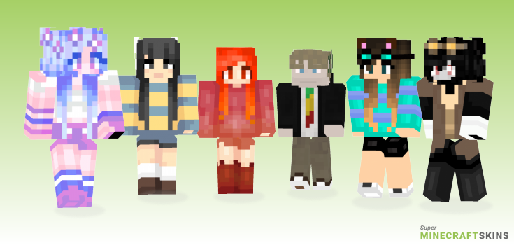 Hooman Minecraft Skins - Best Free Minecraft skins for Girls and Boys