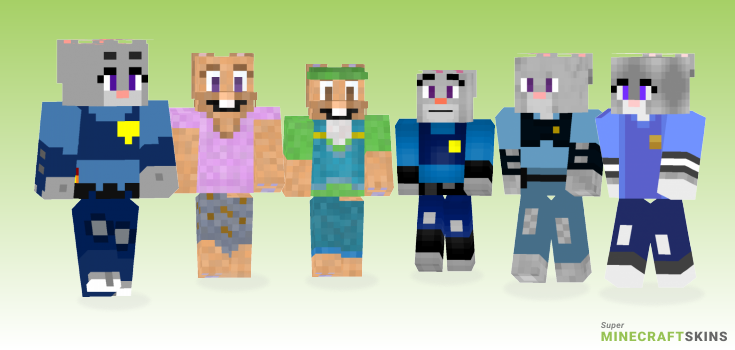 Hopps Minecraft Skins - Best Free Minecraft skins for Girls and Boys