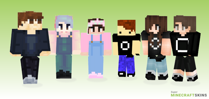 Howell Minecraft Skins - Best Free Minecraft skins for Girls and Boys