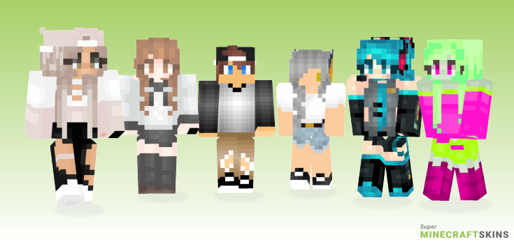 Hs Minecraft Skins - Best Free Minecraft skins for Girls and Boys