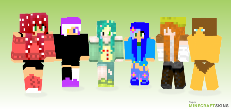 Htf Minecraft Skins - Best Free Minecraft skins for Girls and Boys