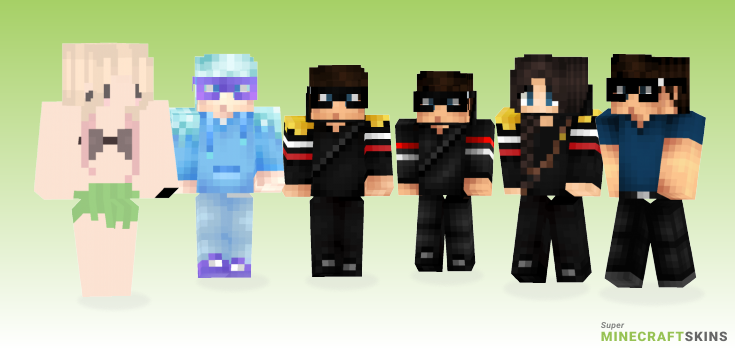Huahwi Minecraft Skins - Best Free Minecraft skins for Girls and Boys
