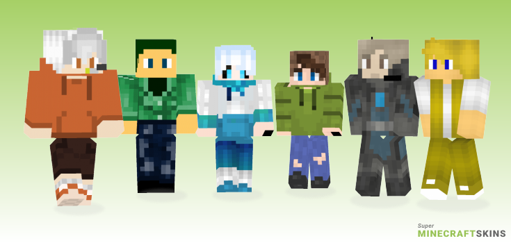 Human male Minecraft Skins - Best Free Minecraft skins for Girls and Boys