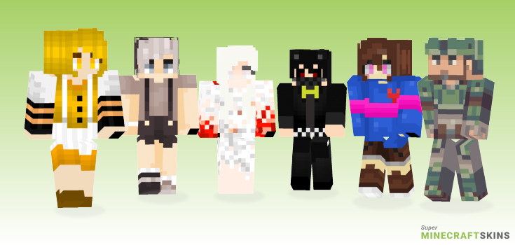 Human Minecraft Skins - Best Free Minecraft skins for Girls and Boys