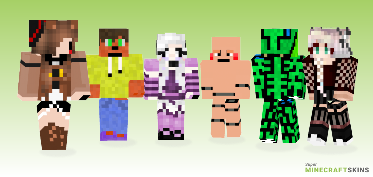 Humanoid Minecraft Skins - Best Free Minecraft skins for Girls and Boys