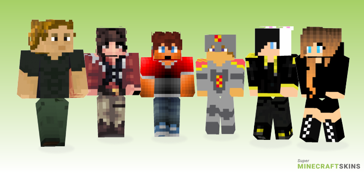 Hunger games Minecraft Skins - Best Free Minecraft skins for Girls and Boys
