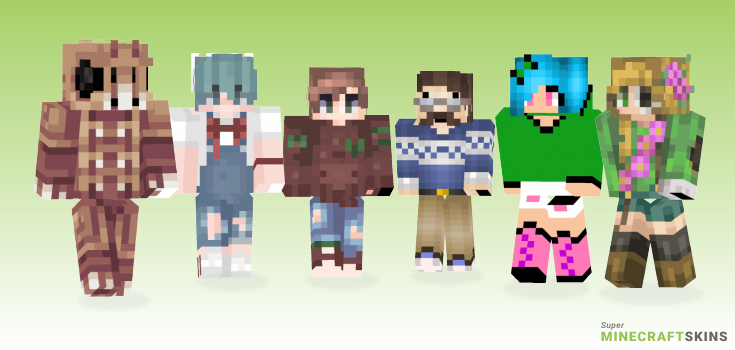 Hungry Minecraft Skins - Best Free Minecraft skins for Girls and Boys