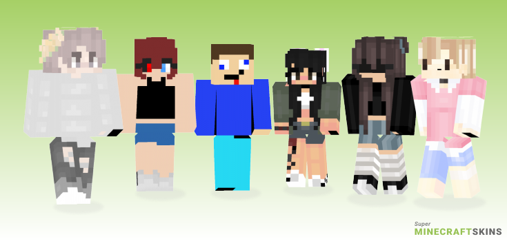 Hurts Minecraft Skins - Best Free Minecraft skins for Girls and Boys