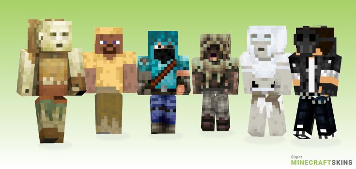 Husk Minecraft Skins - Best Free Minecraft skins for Girls and Boys