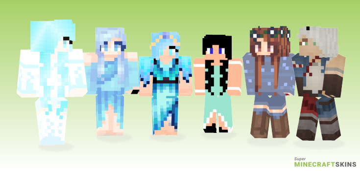 Ice queen Minecraft Skins - Best Free Minecraft skins for Girls and Boys
