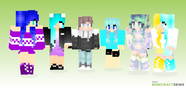 Icey Minecraft Skins - Best Free Minecraft skins for Girls and Boys