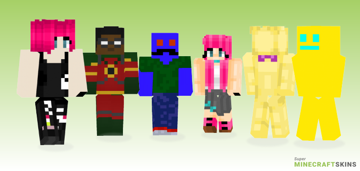 Icon Minecraft Skins - Best Free Minecraft skins for Girls and Boys