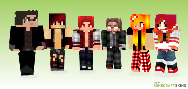 Ignis Minecraft Skins - Best Free Minecraft skins for Girls and Boys