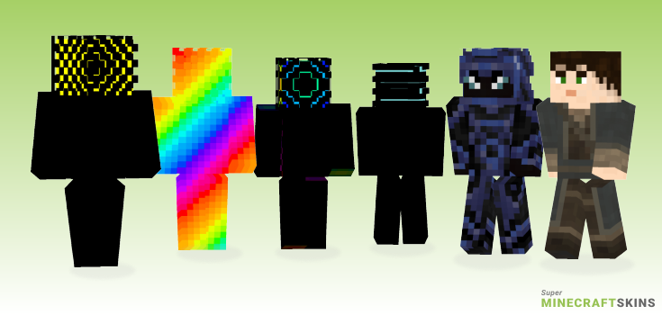 Illusion Minecraft Skins - Best Free Minecraft skins for Girls and Boys