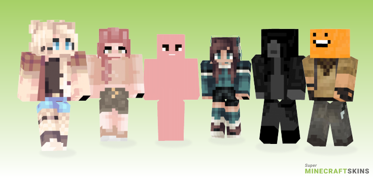 Important Minecraft Skins - Best Free Minecraft skins for Girls and Boys