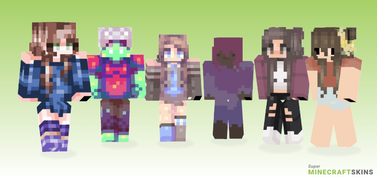 Inactive Minecraft Skins - Best Free Minecraft skins for Girls and Boys