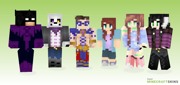 Indigo Minecraft Skins - Best Free Minecraft skins for Girls and Boys