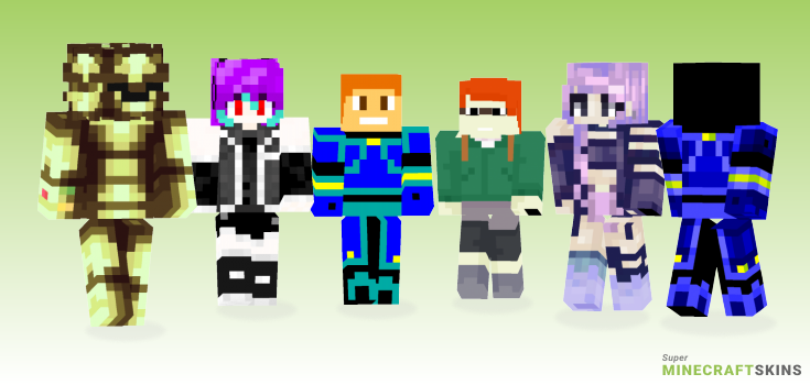 Infinity Minecraft Skins - Best Free Minecraft skins for Girls and Boys