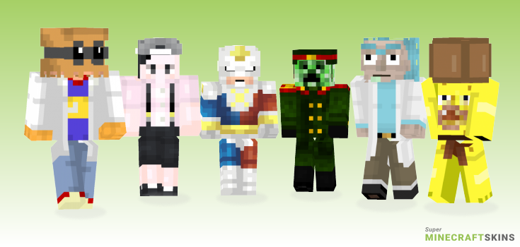Inieloo Minecraft Skins - Best Free Minecraft skins for Girls and Boys