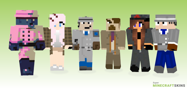 Inspector Minecraft Skins - Best Free Minecraft skins for Girls and Boys