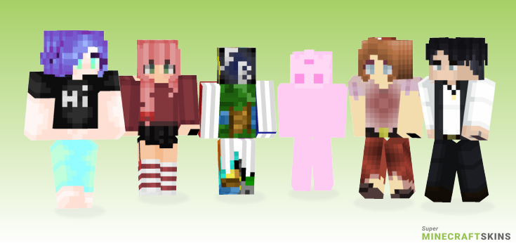 Inspiration Minecraft Skins - Best Free Minecraft skins for Girls and Boys
