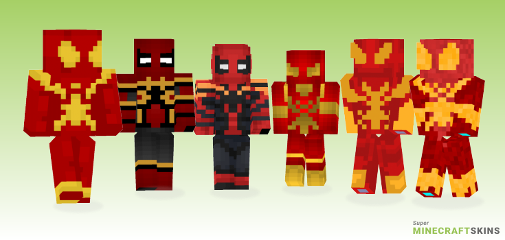 Iron spider Minecraft Skins - Best Free Minecraft skins for Girls and Boys
