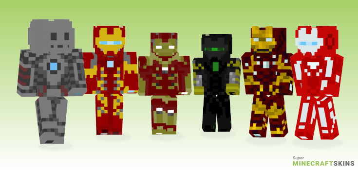 Ironman Minecraft Skins - Best Free Minecraft skins for Girls and Boys